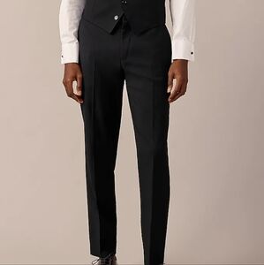 J Crew Ludlow Slim-fit tuxedo pant in Italian wool